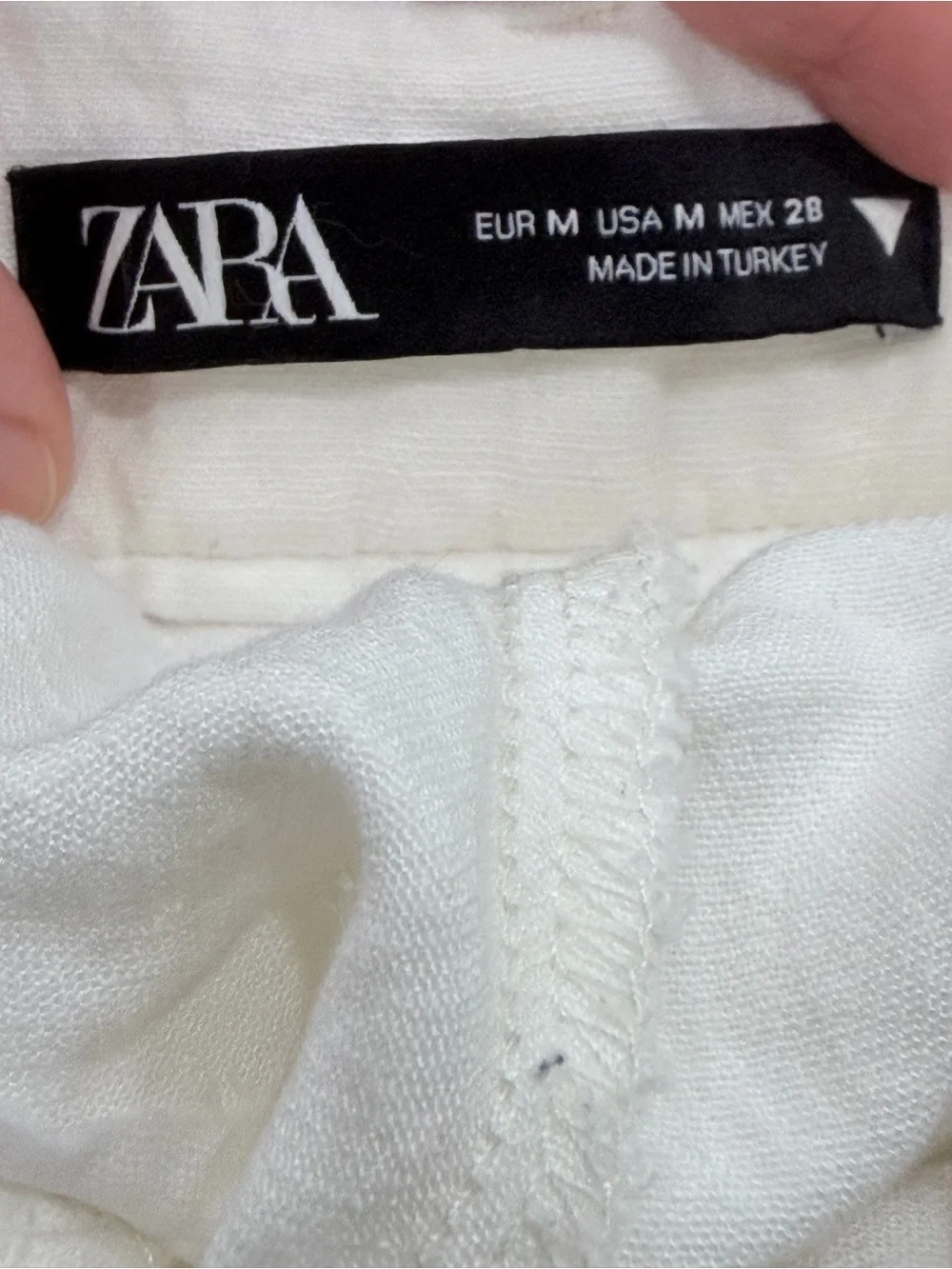 Zara linen blend